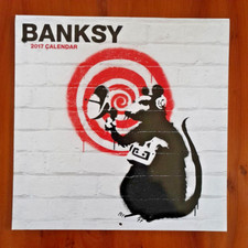 Banksy Wall Calendar From 2017