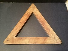 Vintage triangular Rustic