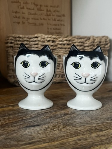 Set ceramic cat - of, 2