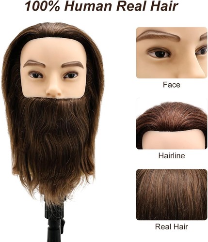 Male mannequin head - mannequin,
