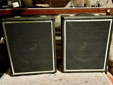 Pair vintage Pa disco speakers