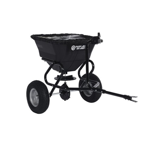 Towable garden spreader - towable,