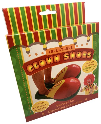 Inflatable clown shoes - inflatable,