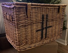 Large Harrods Lined Wicker