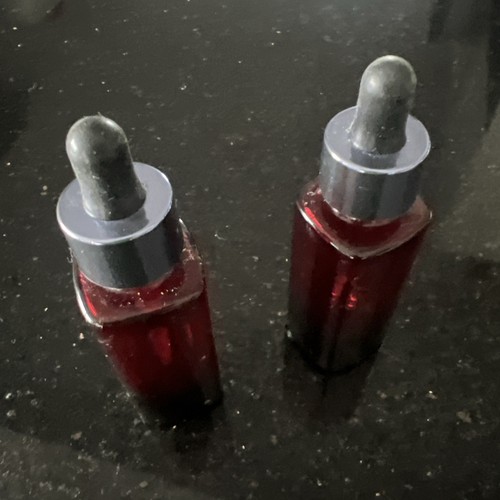 Empty red glass - empty,