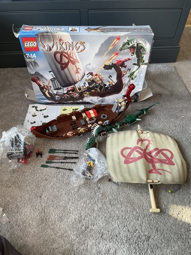 Lego viking ship serpent - viking,