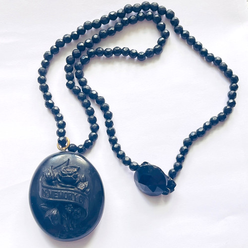Antique victorian vulcanite - victorian,