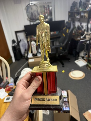 Dundie award trophy - trophy,