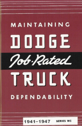 Dodge 1941 1947 truck owner - 1941-1947,