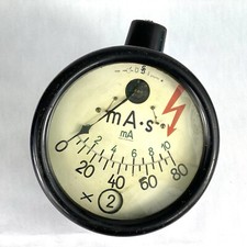 Vintage industrial amp meter - amp,