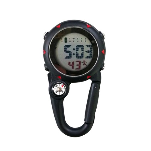 Clip carabiner fob watch - carabiner,