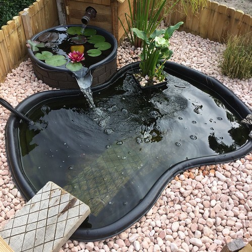 Heavy duty garden pond - garden, liner