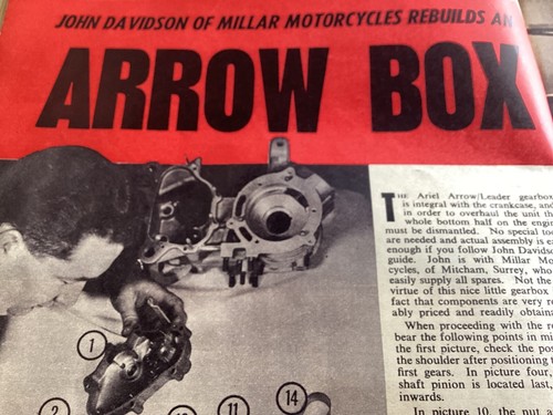Ariel arrow leader gearbox - ariel,