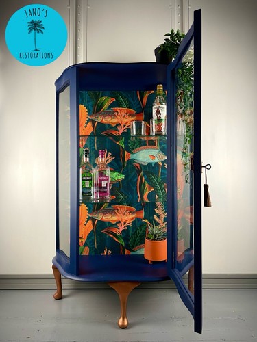 Fish theme blue orange - blue,