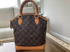 Louis Vuitton M40102 Monogram Lockit Hand Bag Brown Canvas/Leather