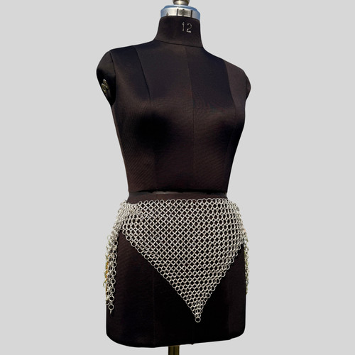 Medieval chainmail skirt - chainmail,