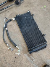 SUBARU IMPREZA HATCH STI AIR 08-12 CONDITIONING CONDENSER RADIATOR PLUS HOSES