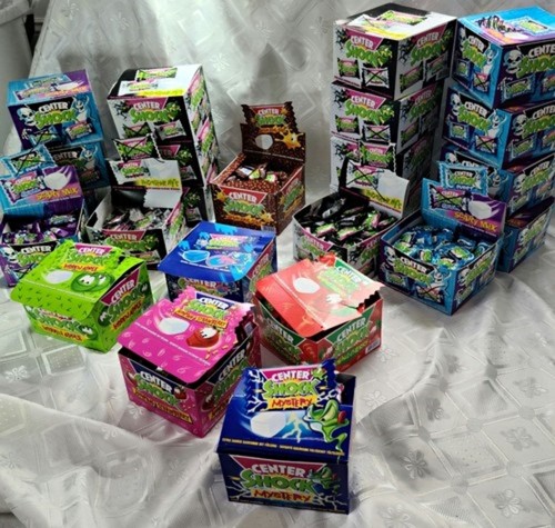 Boxes opened chupa - 24,