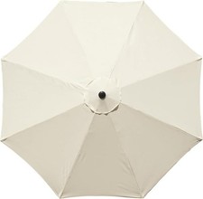 10Feet Patio Umbrella Replacement Canopy, For 8 Ribs,Market and Table Umbrell...