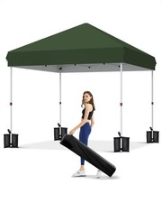 3X3meter Canopy Tent Foldable Gazebo with Sides Portable Outdoor Garden Shelter
