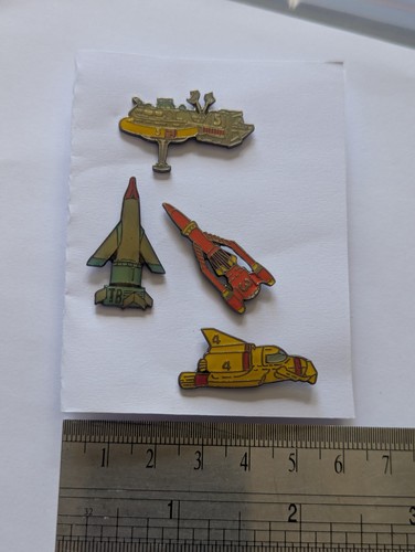Thunderbirds vehicle enamel - thunderbirds,