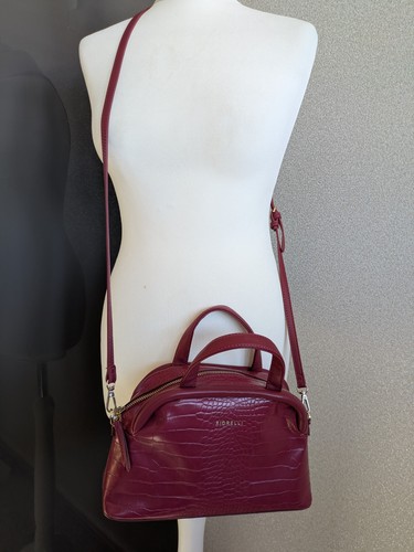 Fiorelli pink faux croc - pink, faux-croc