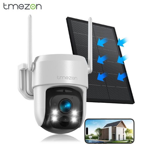 3mp solar camera wireless - solar,