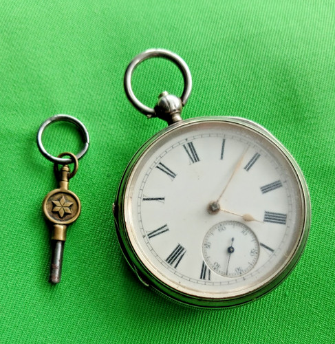 Antique sterling silver pocket