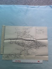 Great Western Railway GWR System Map 1923?