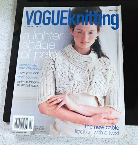 Vogue knitting international - vogue,