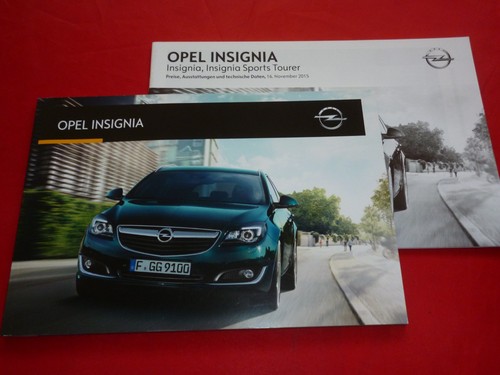2015 opel insignia saloon - opel, a