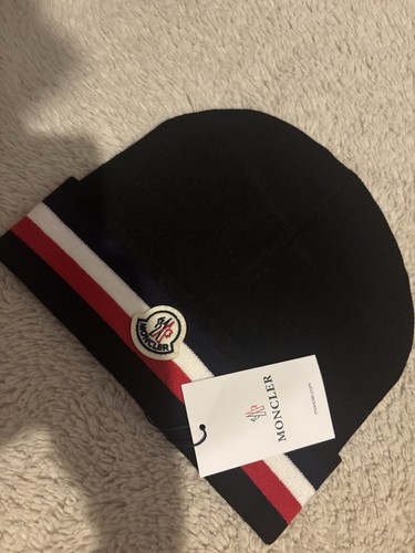 Moncler men wool beanie hat - moncler,