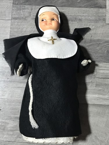 Vintage nun doll - vintage, 12