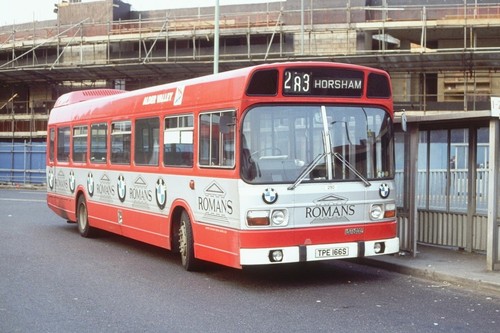 Alder valley tpe166s bus - tpe166s, photo