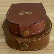 2 x Vintage Leather Mens Studs