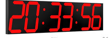 CHKOSDA Digital Wall Clock