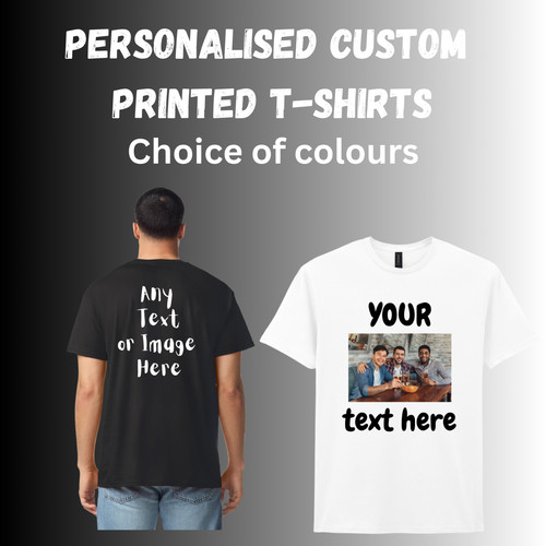 Personalised printed shirt - personalised,