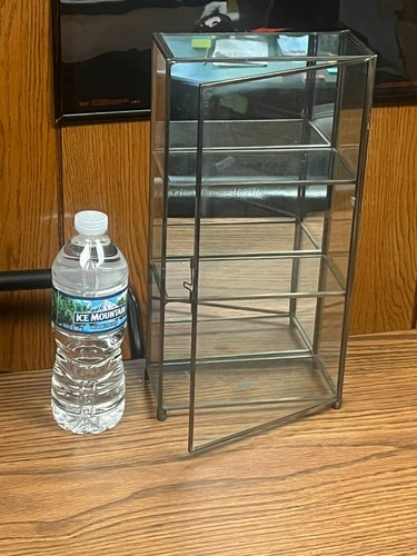 Vintage metal glass - 13'',