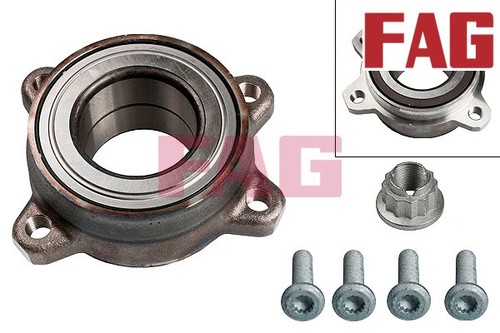 Front rear wheel bearing - front,