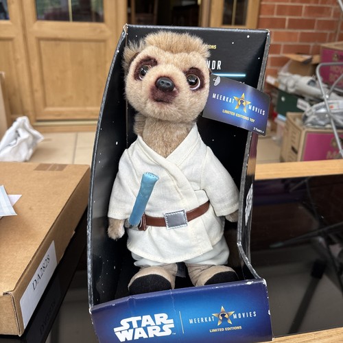 Star wars meerkat soft toy - star,