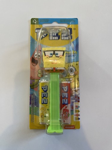 Spongebob with glasses pez - glasses,