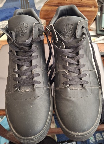 Men black crosshatch high - men's,