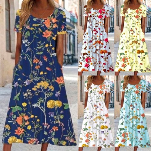 Ladies summer floral print - summer,