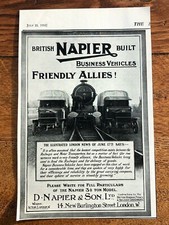 ww1 advert - british napier