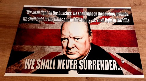 Winston churchill shall - we,
