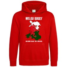 Welsh Rugby Hoodie Country