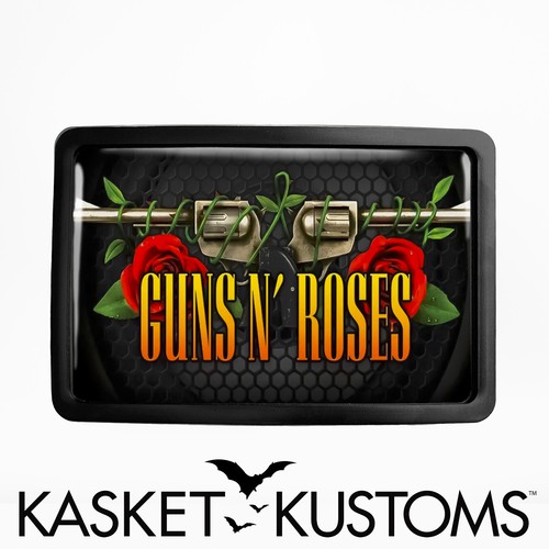 Guns roses belt buckle - guns,