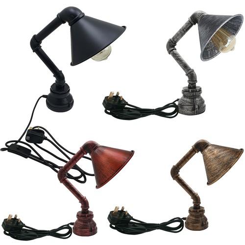 Retro light table lamp - retro, plug