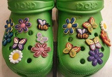 10 Shoecharm accessories for clogs flowers etc