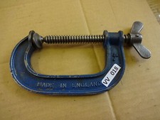 Record G clamp, cramp 4"